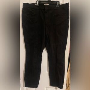 LOFT outlet black Skinny Ankle dress pant, size 16P - NEW WITH TAGS!